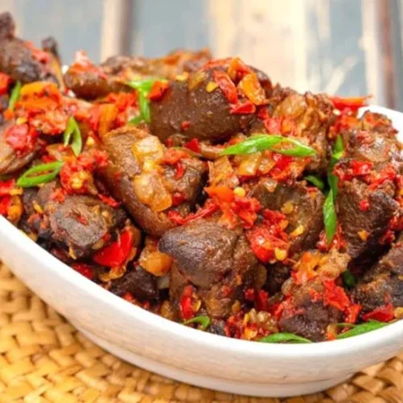 Peppered Goat Meat